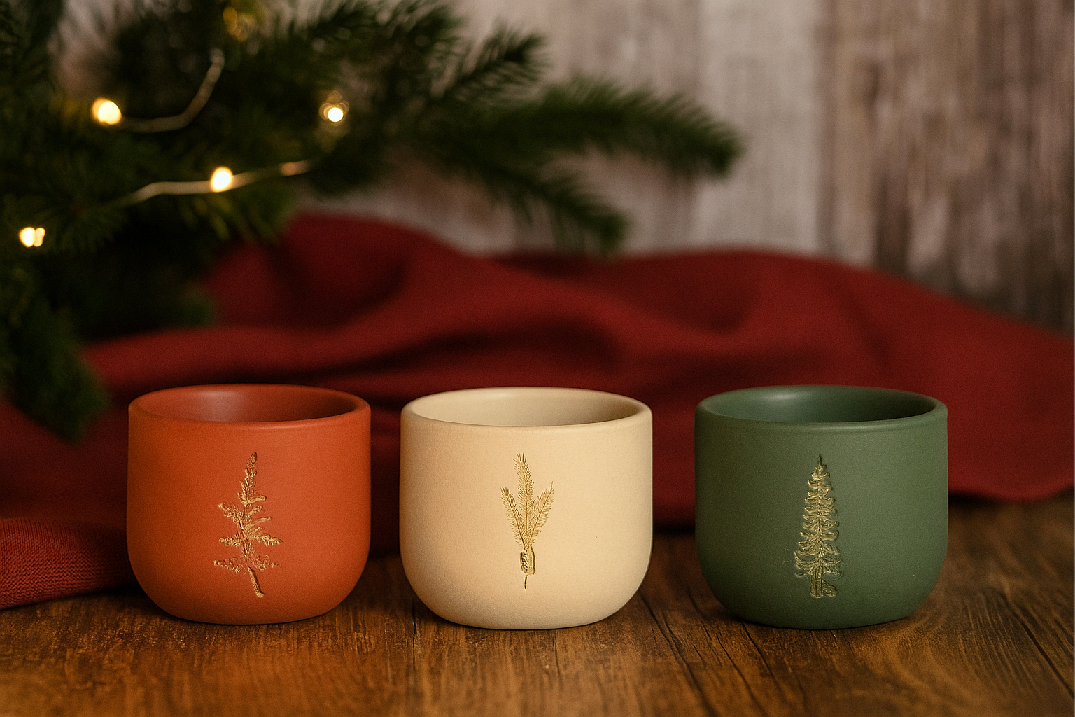 Set de maceteros “Trío Boreal”